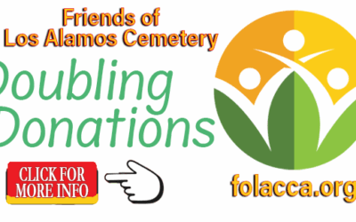 Double Your Gift! Donations to FOLAC Are Matched (up to $1,000 total)