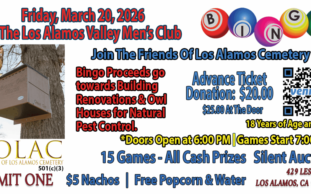 FOLAC – Bingo at LAVMC 2026